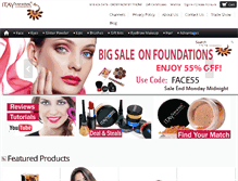 Tablet Screenshot of itaybeauty.com